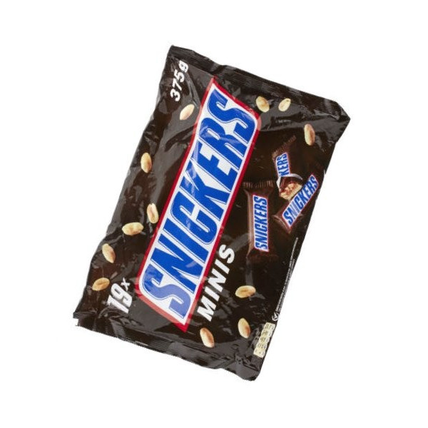 Buy Online SNICKERS minis 375 g - Belgian Shop - Delivery Worldwide!