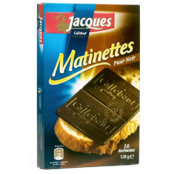 Buy-Achat-Purchase - JACQUES Matinettes chocolat noir 128 g - Jacques-Callebaut - Jacques