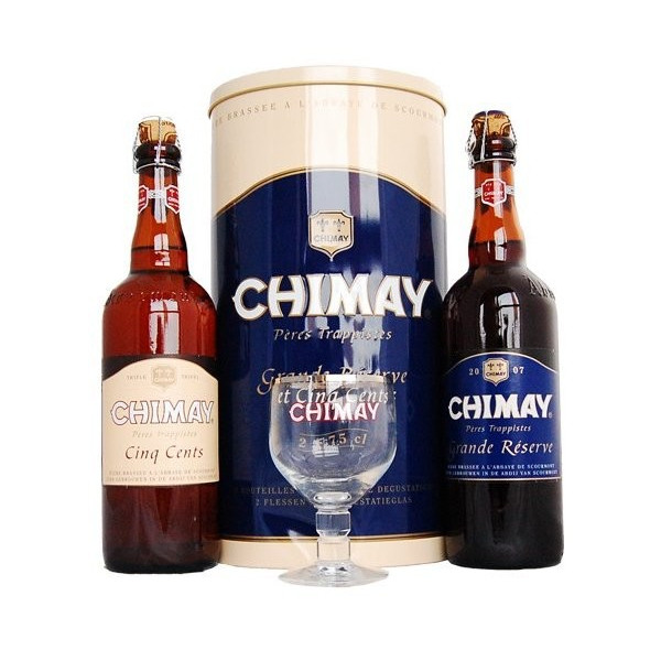 Buy-Achat-Purchase - Metal Chimay 2X75cl + 1 Glass - Home -