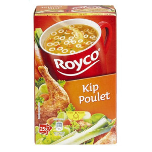 Royco Minute Soup poulet, paquet de 25 sachets