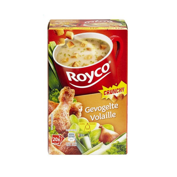46600:Royco Minute Soup suprême de légumes, paquet de 20 sachets