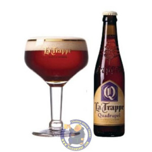 Buy-Achat-Purchase - La Trappe Quadrupel 10° - 1/3L  - Trappist beers -