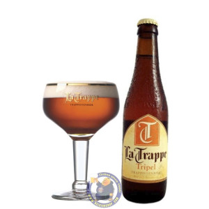 Buy-Achat-Purchase - La Trappe Tripel 8° - 1/3L  - Trappist beers -