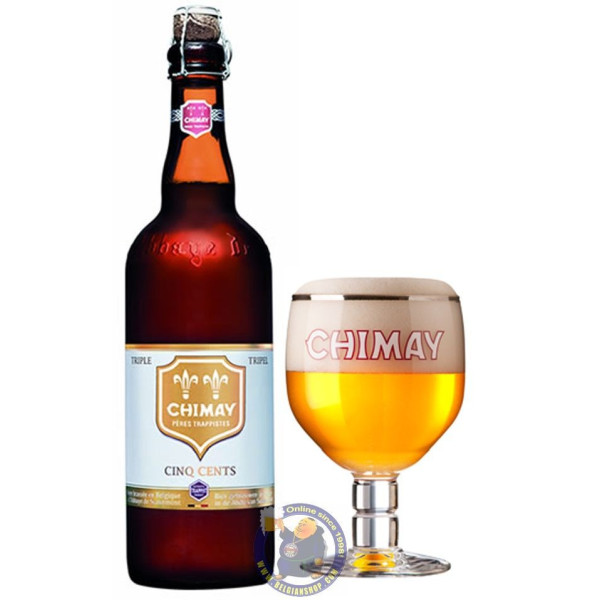 Buy-Achat-Purchase - Chimay 500 8°-3/4L - Trappist beers -