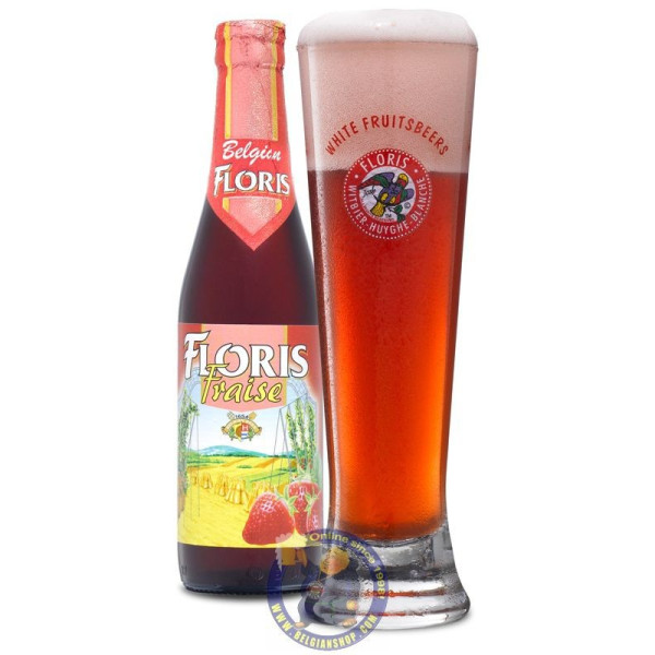 Buy-Achat-Purchase - Floris Fraises 3° - 1/3L - White beers -