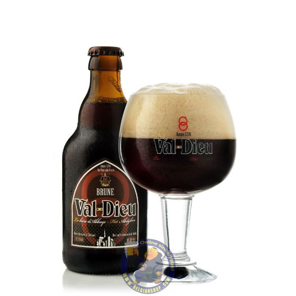 Buy-Achat-Purchase - Val Dieu Bruin 8°-1/3L - Abbey beers -