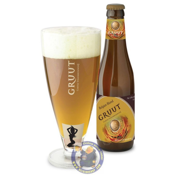 Buy-Achat-Purchase - Gentse Gruut Blond 5.5° - 1/3L - Special beers -