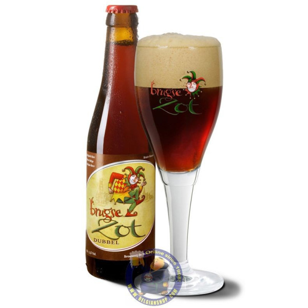 Buy-Achat-Purchase - Brugse Zot Dubbel 7,5° - 1/3L - Special beers -