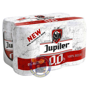 Buy-Achat-Purchase - Jupiler 0,0% 0° - 6 X 33cl CAN - Low/No Alcohol -
