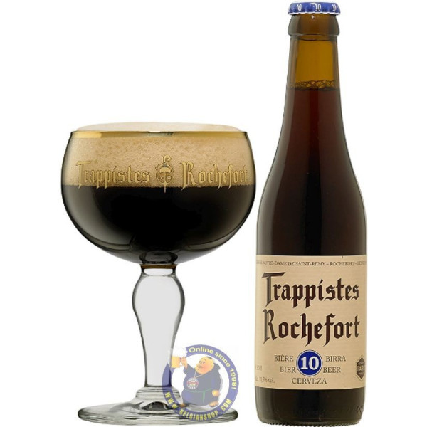 Buy-Achat-Purchase - Rochefort Trappistes 10 - 11,3° - 1/3L - Abbey beers -