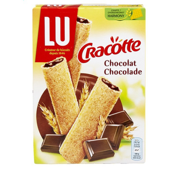 Buy-Achat-Purchase - LU Craquinettes Chocolat Cracotte 200g - Biscuits - LU