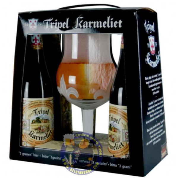 Karmeliet Tripel Gift Set (with Beer Glass) - Buy Online