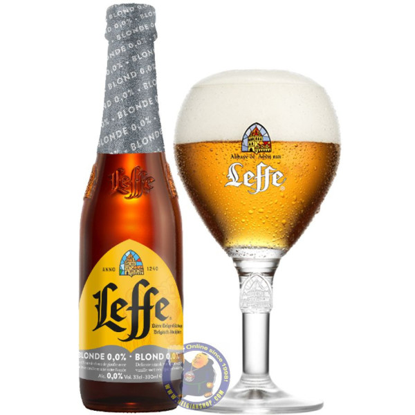 Buy-Achat-Purchase - Leffe Blond 0,0% - 1/3L - Low/No Alcohol -