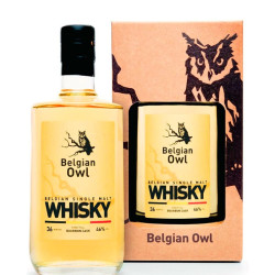 Buy-Achat-Purchase - BELGIAN OWL Single Malt 36 months - 46° - 50 CL - Belgian Whiskeys -