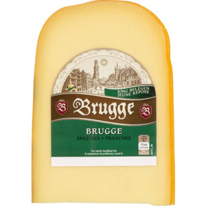 Buy-Achat-Purchase - Jeune BRUGGE Young Gouda slices ± 300g - Belgian Cheeses -