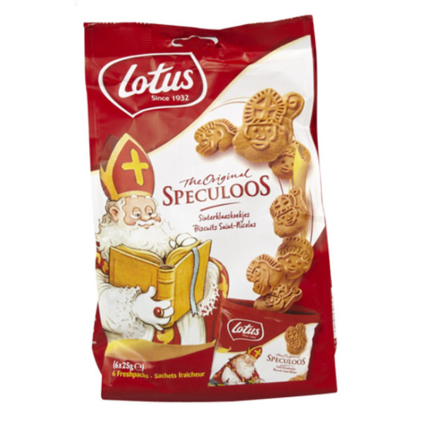 Buy-Achat-Purchase - LOTUS St Nicolas Speculoos mini 150g - Biscuits - Lotus