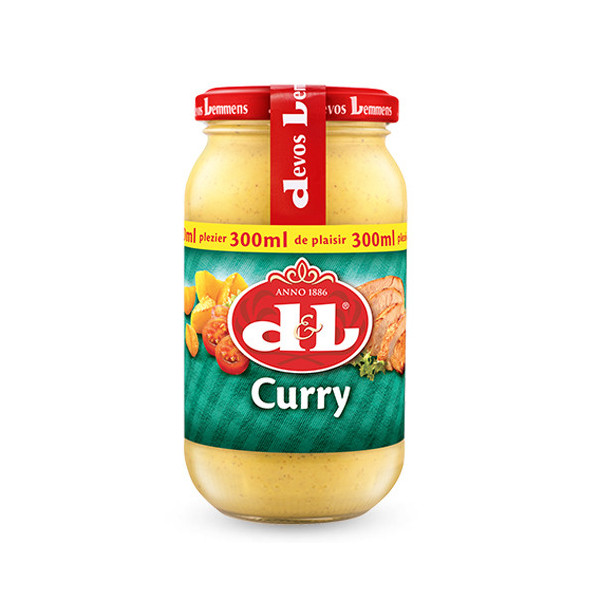 Buy-Achat-Purchase - Devos&Lemmens Curry Sauce 300ml - Sauces - Devos&Lemmens