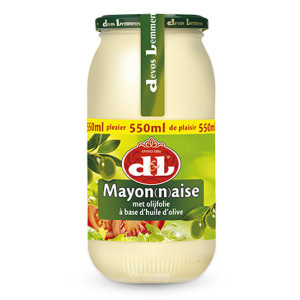 Buy-Achat-Purchase - Devos&Lemmens Mayonnaise -huile d'olive 550 ml - Sauces - Devos&Lemmens