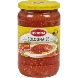 Buy-Achat-Purchase - Manna BOLOGNAISE 690g - Sauces - Manna
