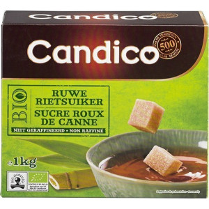 Buy-Achat-Purchase - CANDICO BIO cane brown sugar 1kg - Sugars - Candico