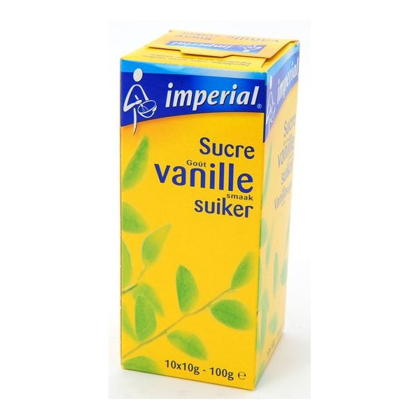 Buy Online Imperial Sucre Vanille 10 x 10g - Belgian Shop - Deliver