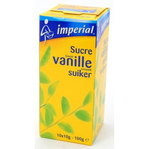 Buy-Achat-Purchase - Imperial Sucre Vanille 10 x 10g - Pastry - Imperial