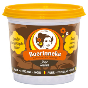Buy-Achat-Purchase - BOERINNEKE PUUR without added sugars 400g - Choco - Boerinneke