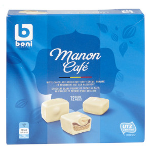 Buy-Achat-Purchase - Boni Selection Manon Coffee 12 pcs 205 g - Chocolate Gifts - BONI Selection