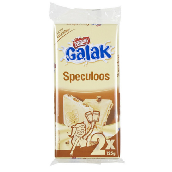 Buy Online Nestlé GALAK avec éclats spéculoos 250 g - Belgian Shop