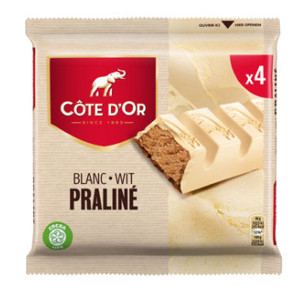 Buy-Achat-Purchase - Cote d'Or White-Blanc Praline 4x45g - Cote d'Or - Cote D'OR