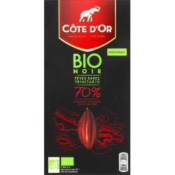 Buy-Achat-Purchase - Côte d'Or BIO Noir 70% 90g - Cote d'Or - Cote D'OR