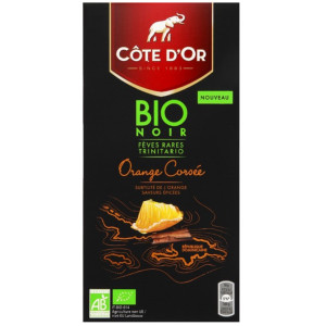 Buy-Achat-Purchase - Côte d'Or BIO Orange Corsée 90g - Cote d'Or - Cote D'OR