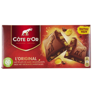 Buy-Achat-Purchase - Côte d'Or Milk Corn Crunchy 180g - Cote d'Or - Cote D'OR