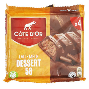Buy-Achat-Purchase - Cote d'Or Dessert 58 4x45g - Cote d'Or - Cote D'OR
