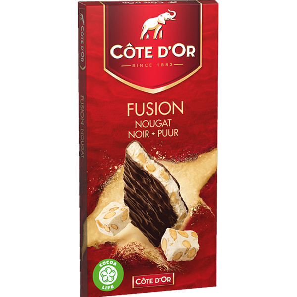 Buy-Achat-Purchase - Cote d'Or FUSION Nougat 130g - Cote d'Or - Cote D'OR