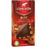 Buy-Achat-Purchase - Cote d'Or BLOC Black Hazelnuts 180g - Cote d'Or - Cote D'OR