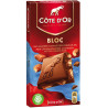 Buy-Achat-Purchase - Cote d'Or BLOC Milk Almonds Salted 180g - Cote d'Or - Cote D'OR