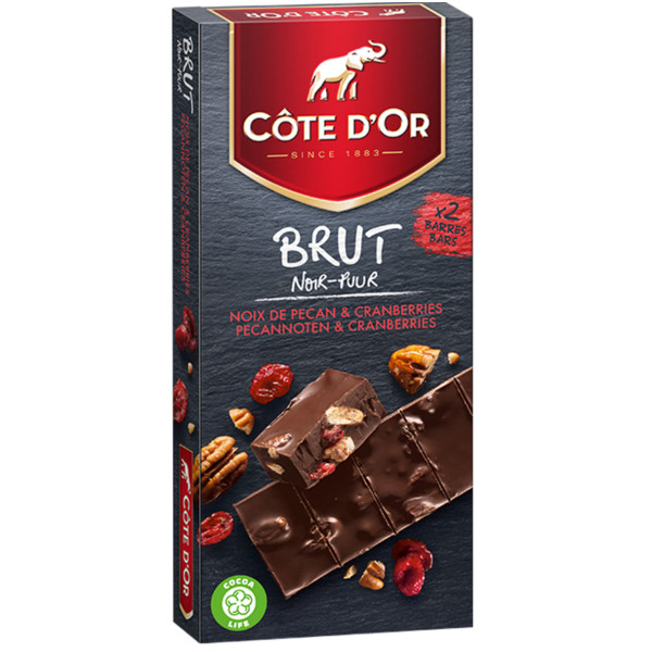 Buy-Achat-Purchase - COTE D'OR Brut black pecan 180g - Cote d'Or - Cote D'OR