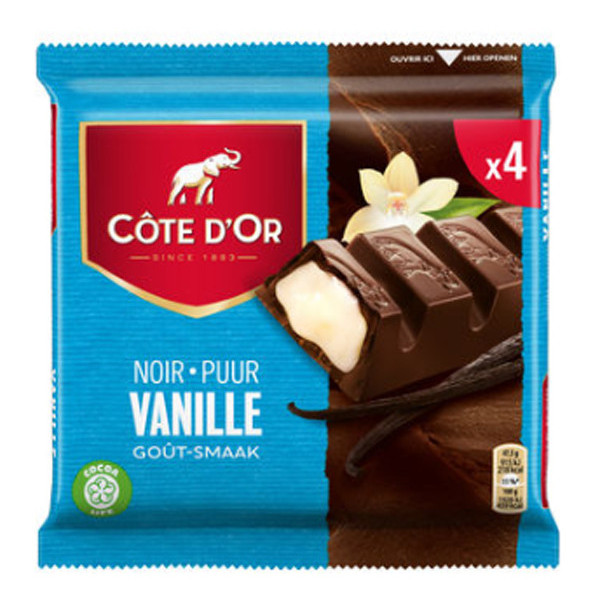Cote d'Or Vanilla-Vanille 4x47g