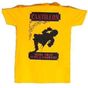 Buy-Achat-Purchase - Cantillon T-Shirt Yellow & Black - Merchandising  -