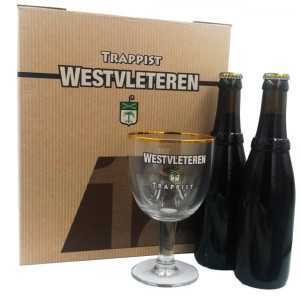 Buy-Achat-Purchase - Westvleteren Pack TRIO 2x33cl - 1 glass - Trappist beers -