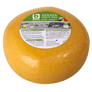 Buy-Achat-Purchase - BONI Gouda Jeune, Roll +/- 1,8 kg - Belgian Cheeses -