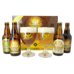 Buy-Achat-Purchase - Grimbergen Gift Pack 4x33cl & 1 glass - Beers Gifts -