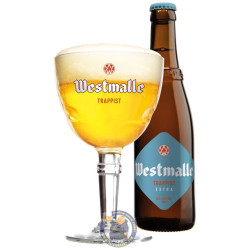 Buy-Achat-Purchase - WESTMALLE TRAPPIST EXTRA BLOND 4.8° - 1/3L - Trappist beers -
