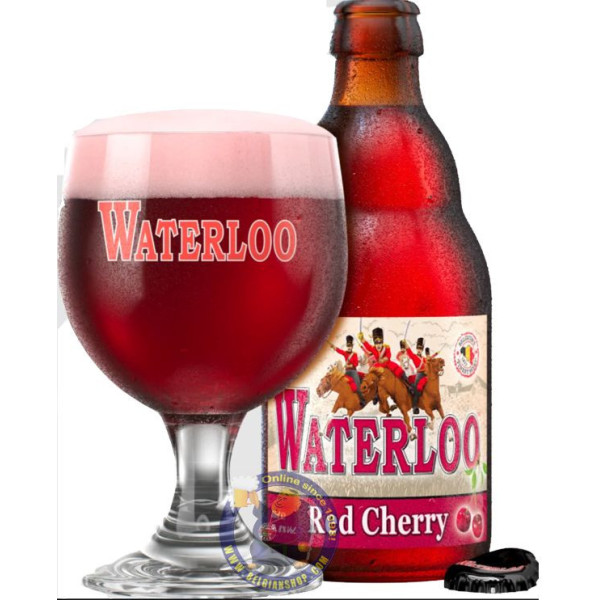 Buy-Achat-Purchase - Waterloo Red Cherry 8° - 1/3L - Geuze Lambic Fruits -