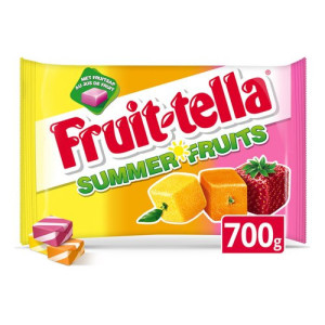 Fruit-Tella Strawberry 4 Rolls| Fruitella Candy | Fruitella Sweets