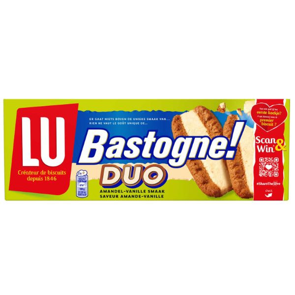 Buy-Achat-Purchase - Bastogne DUO| LU| Cookies | Almond 260g - Biscuits - LU
