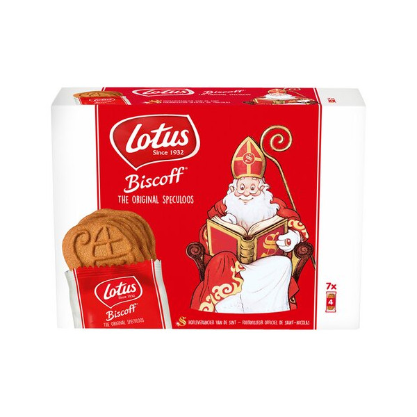 Buy-Achat-Purchase - LOTUS St Nicolas Speculoos 1 kg - Biscuits - Lotus