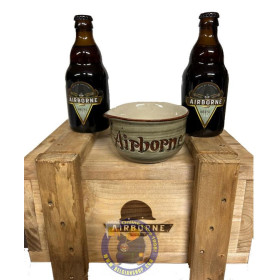 Buy-Achat-Purchase - Bastogne Airborne Wooden Pack 2x33 + 1mug - Beers Gifts -