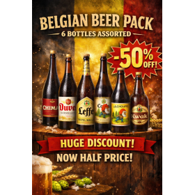 Buy-Achat-Purchase - 6X75cl Belgian Beers Pack - Beers Gifts -